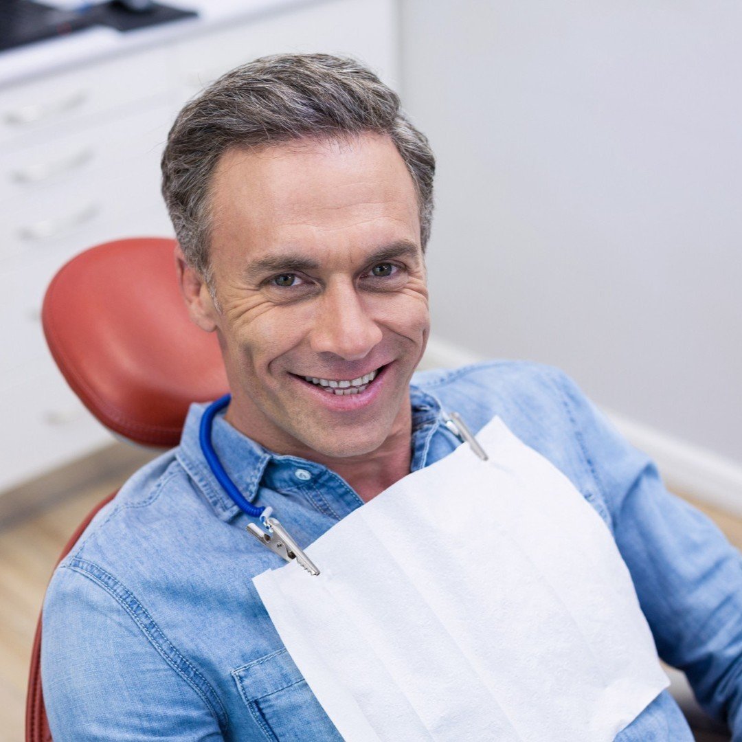 Dentist Happy Patient - Netcong Doctor K. Discussing Oral Biopsy Results Hackettstown NJ